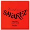 Image de Savarez 570cr Cristal Rouge Tirant Normal - Jeu De Cordes Guitare Classique