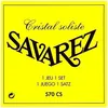 Image de Jeu De Cordes Guitare Classique - Savarez 570cs Cristal Soliste Tirant Fort