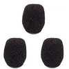 Image de WS-HS1-B Pop filter pour microphone serre-tÃªte noir (Lot de 3)