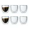 Image de Bodum - Set De 6 Verres Double Paroi 8cl - 4557-10-12