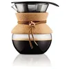 Image de Bodum 11592-109 - Pour Over - CafetiÃ¨re avec Filtre Inox Ã  Maille Fine Finition LiÃ¨ge 0.5 l