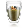 Image de Bodum - Set 2 Gobelets Pavina To Go Double Paroi  + Couvercle HermÃ£Â©Tique 30 Cl  - Transparent