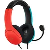 Image de PDP LVL40 Casque Avec fil Arceau Gaming Noir, Bleu et Rouge