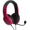 Image de CASQUE FILAIRE PDP AIRLITE ROUGE POUR CONSOLE SONY PS5 ET PS4