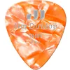 Image de Dunlop 483p08th - MÃ©diators Genuine Celluloid Classic, Pack De 12, Perloid Orange, Thin