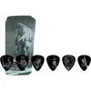 Image de 6 MÃ©diators Hendrix Silver Portrait - Dunlop Jh-Pt06m