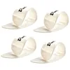 Image de Dunlop 9003p - Players's Pack De 4 Onglets Pouce Blanc Large
