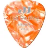 Image de Dunlop 483p08h - MÃ©diators Genuine Celluloid Classic, Pack De 12, Perloid Orange, Heavy