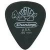 Image de 12 Mediators Dunlop Tortex Pitch Black 0.60mm - 488p60