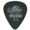 Image de 12 Mediators Dunlop Tortex Pitch Black 0.73 Mm - 488p73