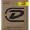 Image de Dunlop Dbfs40100s - Jeu De Cordes Basse - Filets Plats Short Scale 40-100