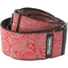Image de Dunlop D6711 - Sangle Jacquard - Paisley Red