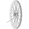 Image de Kit tubeless fond de jante + 2 valves Zipp Presta 23 mm/60 mm
