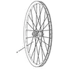 Image de Kit fond de jante/fond de jante tubeless roue Zipp 101 Xplr Moto 700C TU