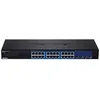 Image de TRENDnet TEG 30284 - Commutateur - intelligent - 24 x 10/100/1000 + 4 x 10 Gigabit SFP+ - Montable sur rack - ConformitÃ© TAA