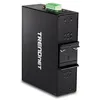 Image de TRENDnet TI-G102 - Commutateur - non gÃ©rÃ© - 8 x 10/100/1000 + 2 x SFP Gigabit combinÃ© - Montage sur rail DIN, fixation murale - Tension CC - ConformitÃ© TAA