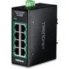 Image de Trendnet TI-PGLC80 commutateur rÃ©seau Gigabit Ethernet (10/100/1000) Connexion Ethernet, supportant l'alimentation via ce port (PoE) Noir