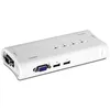 Image de TRENDnet TK 407K - Commutateur KVM - 4 x KVM port(s) - 1 utilisateur local - de bureau