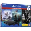 Image de PACK PS4 SLIM 1TO BLACK + GOD OF WAR + THE LAST OF US REMASTERED + HORIZON ZERO DAWN COMPLETE EDITION en occasion ou reconditionné