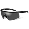 Image de Lunettes Saber Adv Smoke Matte Black Frame Avec Sac - Wiley X