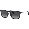 Image de Lunette De Soleil Rectangulaire Ray-Ban Noir - L