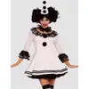 Image de Costume clown Pierrot 3 pièces S/M