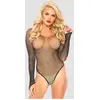 Image de Body résille avec strass Falling 4 U noir