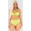 Image de Ensemble 2 Pièces 81602 Lanières Jaune Fluo