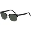 Image de Lunette De Soleil Browline Polaroid Noir - M