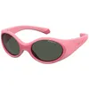 Image de Lunette De Soleil Ovale Polaroid Kids Rose - Xxs