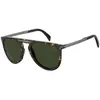 Image de Lunettes de soleil David Beckham  DB 1039/S/FD Lunettes de soleil, Havana/Vert, 54 mm P26849632