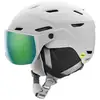 Image de Casque de ski visière Smith Survey J Mips (Matte White Green Mirror) junior