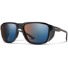Image de Smith - Lunettes de soleil de montagne - Embark Matte Black/ Blue Mirror Glacier Photochromic - Noir