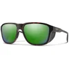 Image de Smith - Lunette de soleil - Embark Matte Tortoise Chromapop Polarized Green Mirror - Noir