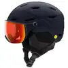 Image de Casque de ski à visière SMITH SURVEY EU (Matte Midnight Navy + ChromaPop Everyday Red Mirror) Mixte