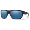 Image de Lunettes de soleil SMITH Arvo (Matte Black ChromaPop Polarized Blue Mirror)