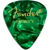 Image de Premium Celluloid 351 Shape Picks Heavy Green Moto 12 Pack