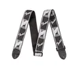Image de Sangle Fender Monogrammed Nylon Noir/Gris/Gris