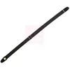 Image de Fender Sangle De Guitare En Coton / Cuir 2"" Avec Logo, Noir