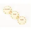 Image de Fender 0991369 - Lot De 3 Boutons Pour Stratocaster (Volume, Tone, Tone) - Aged White