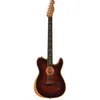 Image de American Acoustasonic Telecaster Allmahogany Ebo Bourbon Burst