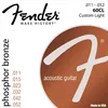 Image de Fender 60cl Custom Light Cordes Guitare Folk Acoustique 11-52