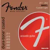 Image de Fender 880cl Dura-Tone Custom Light Cordes Guitare Folk 11-52