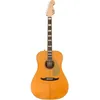 Image de Fender King Vintage Aged Natural Ov Gold Pickguard Guitare Ãlectro-Acoustique Folk Avec Ãtui