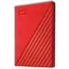 Image de WD My Passport WDBYVG0020BRD - Disque dur - chiffrÃ© - 2 To - externe (portable) - USB 3.2 Gen 1 - AES 256 bits - rouge