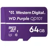Image de WD Purple SC QD101 WDD064G1P0C - Carte mÃ©moire flash - 64 Go - UHS-I U1 / Class10 - microSDXC UHS-I - violet