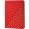Image de WD My Passport WDBR9S0060BRD - Disque dur - chiffrÃ© - 6 To - externe (portable) - USB 3.2 Gen 1 - AES 256 bits - rouge