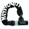 Image de Kryptonite 3500321 Antivol Avec CÃ¢ble Et ChaÃ®ne Evolution Serie 2 Integrated Chain 955, Noir Petit ModÃ¨le