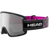 Image de Head - Masque de ski - Contex Pro 5K Race Vis RD + SL en Silicone - Taille L - Noir