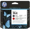 Image de HP F9J88A (744) - Noir mat + rouge - Tête d'impression